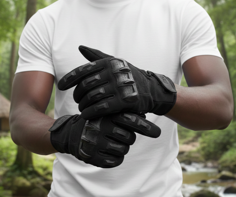 Heavy-Duty Grip Full-Finger Utility Gloves